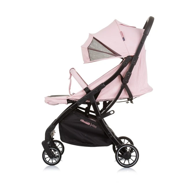 Baby stroller with autofolding KISS flamingo