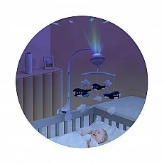 Musical toy with projector Airplane