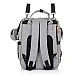 Backpack/ Diaper bag for stroller ash grey