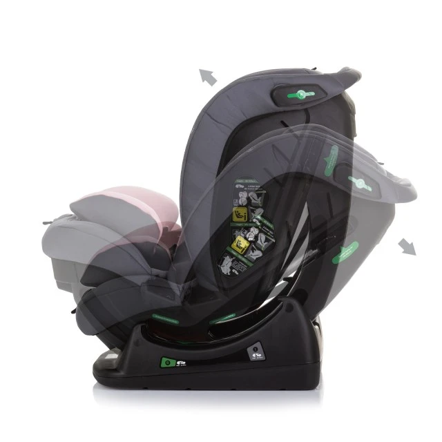 Car seat I_SIZE 40-150 cm AVIATO flamingo