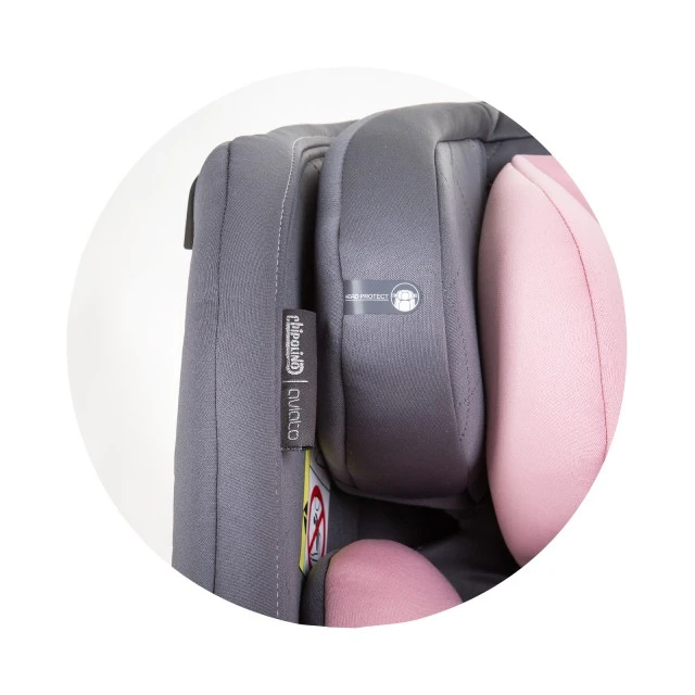 Car seat I_SIZE 40-150 cm AVIATO flamingo