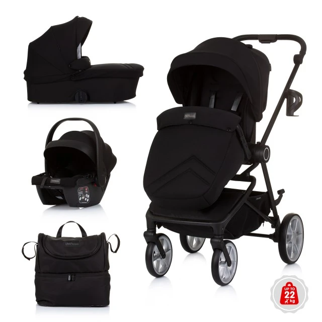 Baby stroller up to 22 kg Linea obsidian