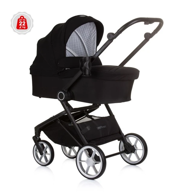 Baby stroller up to 22 kg Linea obsidian