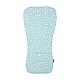 Soft stroller liner mint/stars