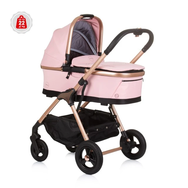 Baby stroller up to 22 kg Infinity flamingo