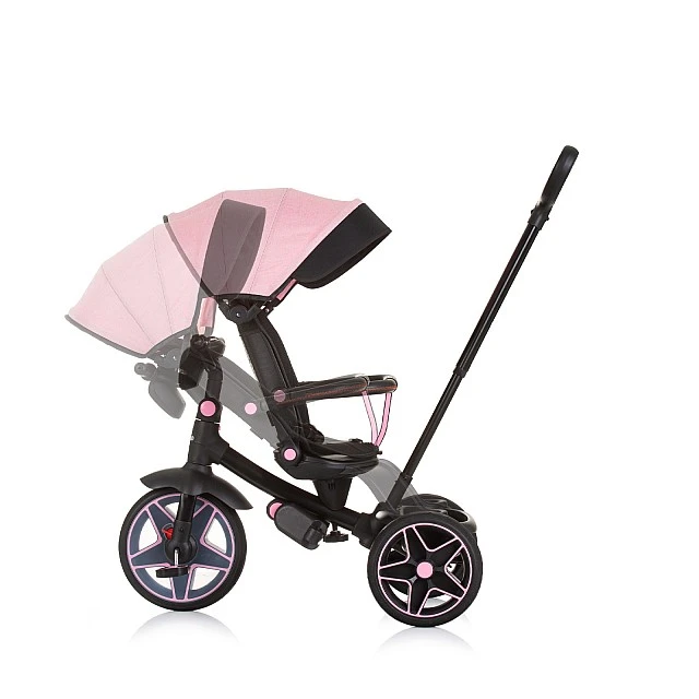 Tricycle with canopy Derby flamingo