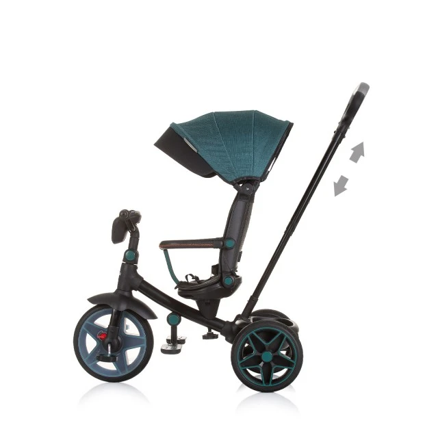 Tricycle with canopy Derby teal