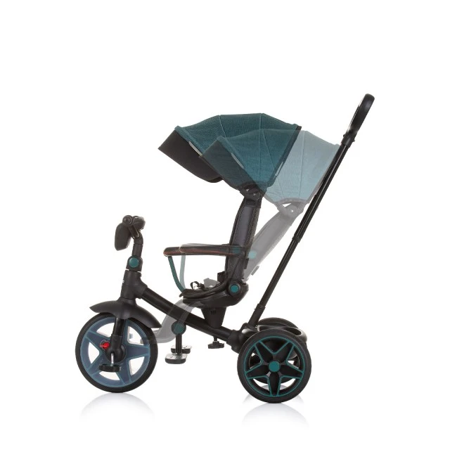 Tricycle with canopy Derby teal