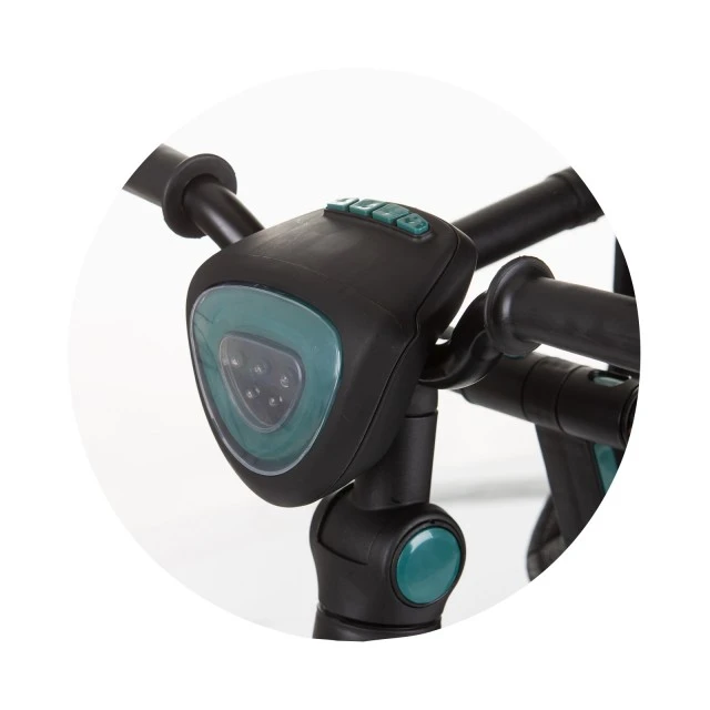 Tricycle with canopy Derby teal