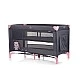Foldable travel cot Ariel flamingo