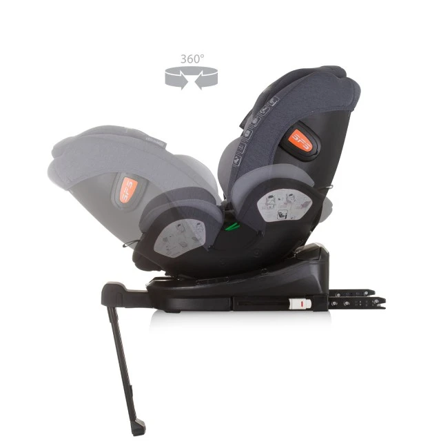 Car seat 360 I-size 40-150 TORINO gray mi