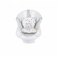 Baby bath net and cushion Multi - stars, white
