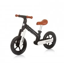 Balance toy on wheels "Spark" black/white