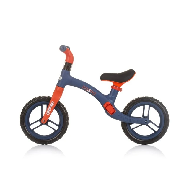 Balance toy on wheels Zig Zag blue/red
