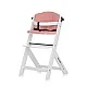 High chair padded insert - set of two cushions - pink