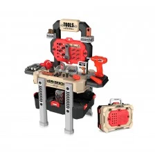 Workbench with tools