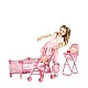 Play set for dolls 3 in 1 