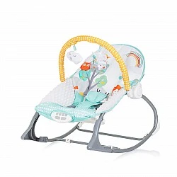 Musical lounger "Melody" green