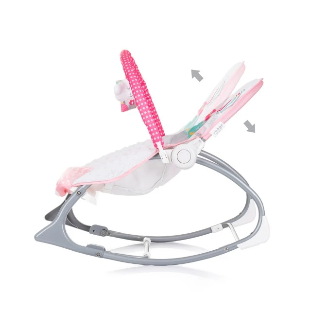 Musical lounger Melody pink