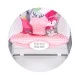 Musical lounger Melody pink