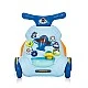 Musical toy on wheels "Airplane" blue