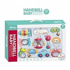 Бебешка дрънкалка и гризалка 11 части