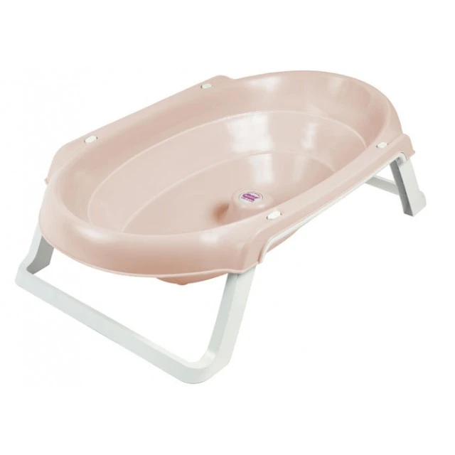 Foldable Baby Bath Onda light pink