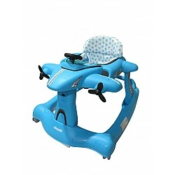 Baby walker 3 in 1 "Airplane" blue
