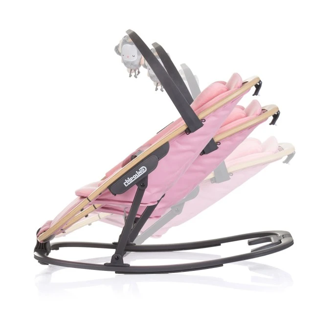 Baby lounger Senso marshmallow+wood