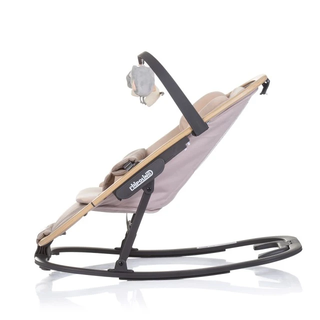 Baby lounger Senso biscuit+wood