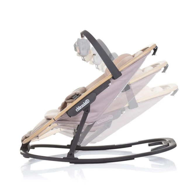Baby lounger Senso biscuit+wood