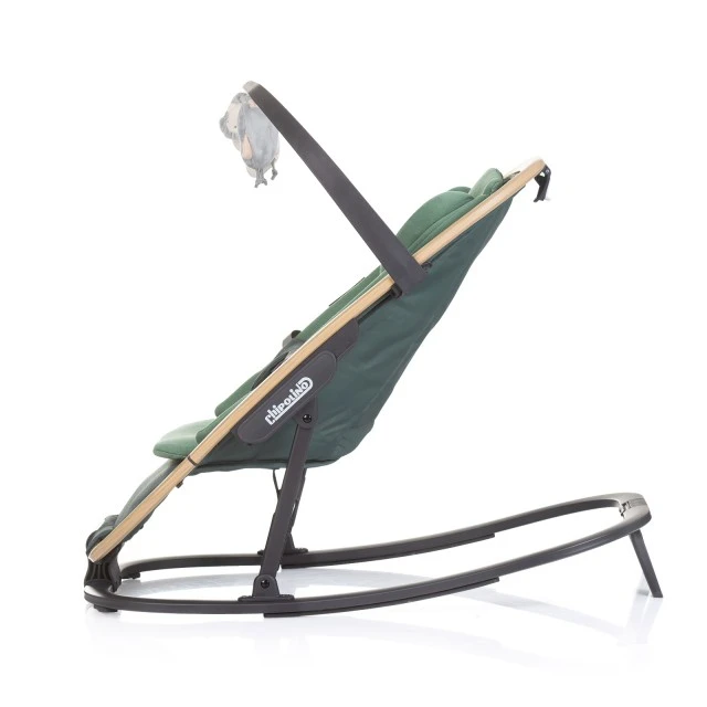 Baby lounger Senso basil+wood