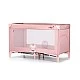 Portable playpen Capri Kitty pink