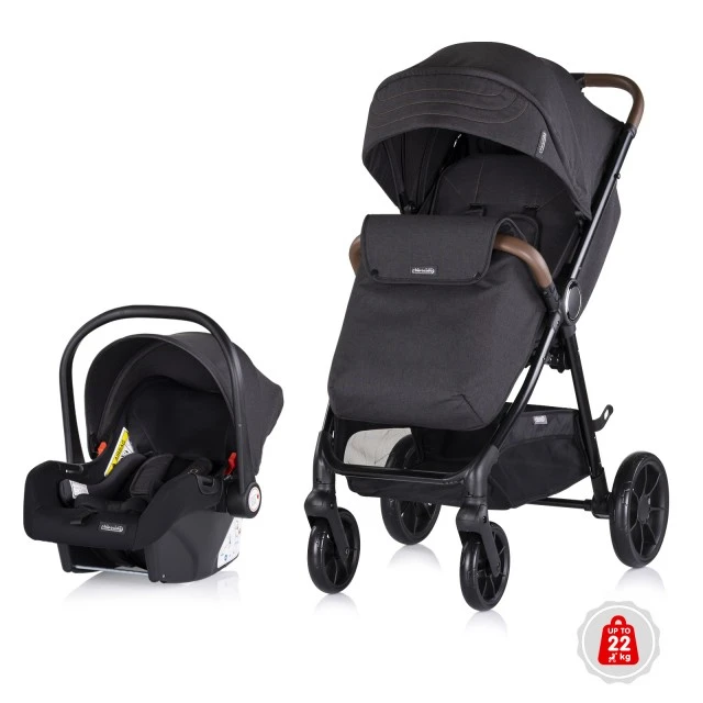 2 in 1 Stroller + Highchair Ultera blackberry