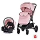 2 in 1 Stroller + Highchair "Ultera" pink