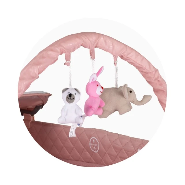 Luna Marshmallow Portable Crib