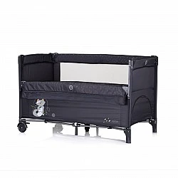 Playpen with drop side Relax anthracite
