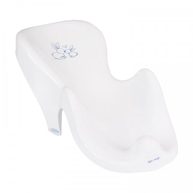 Bath mat Anita Bunnies white