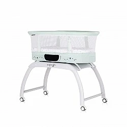 Playpen-swing with LED display "Sogno" green