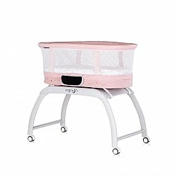 Playpen-swing with LED display "Sogno" pink