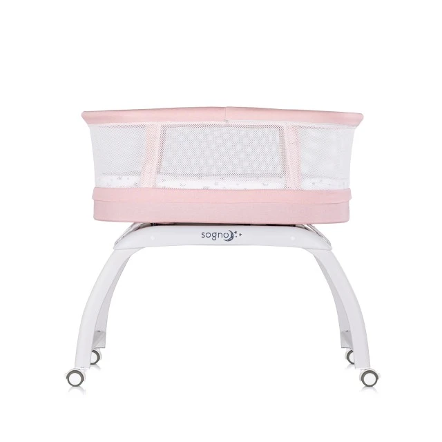 Playpen-swing with LED display Sogno pink