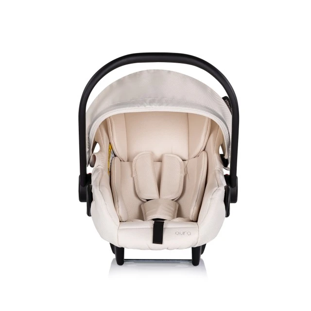 Car seat 40-87 cm AURA biscuit