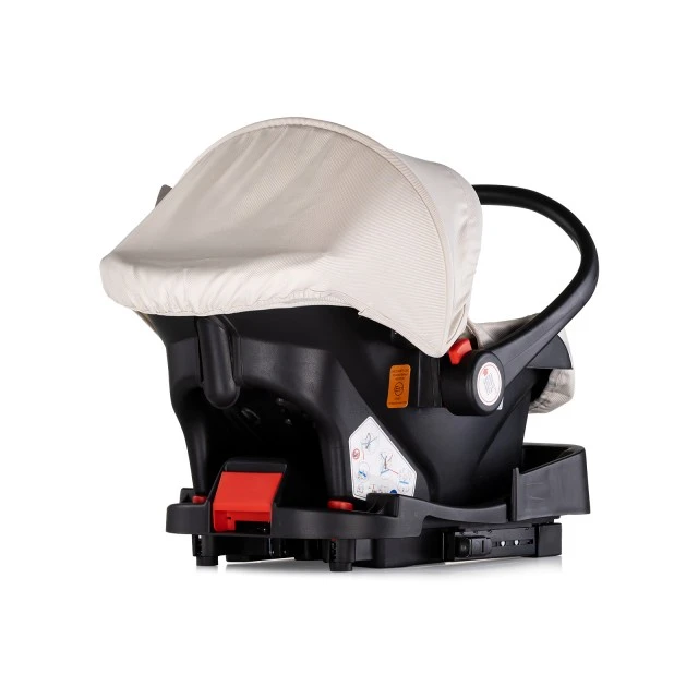 Car seat 40-87 cm AURA biscuit