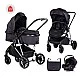 Baby stroller "Aura" blackberry