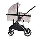 Baby stroller "Aura" tiramisu