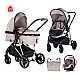 Baby stroller "Aura" tiramisu