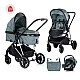 Baby stroller "Aura" basil
