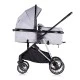 Baby stroller "Aura" cloud gray