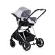 Baby stroller "Aura" cloud gray