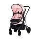 Baby stroller "Aura" pink marshmallow